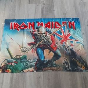 The trooper iron maiden tapestry